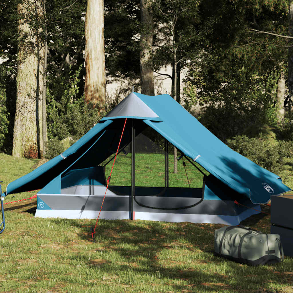 Campingtelt 2 Personer Blå Vanntett