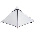 Campingtelt For 2 Personer Hvit Blendingsstoff Vanntett