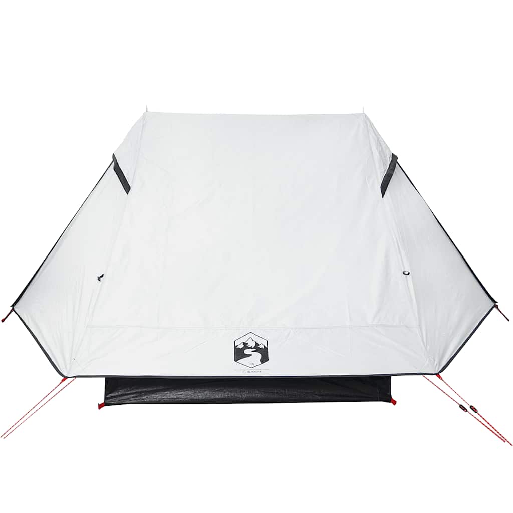 Campingtelt For 2 Personer Hvit Blendingsstoff Vanntett