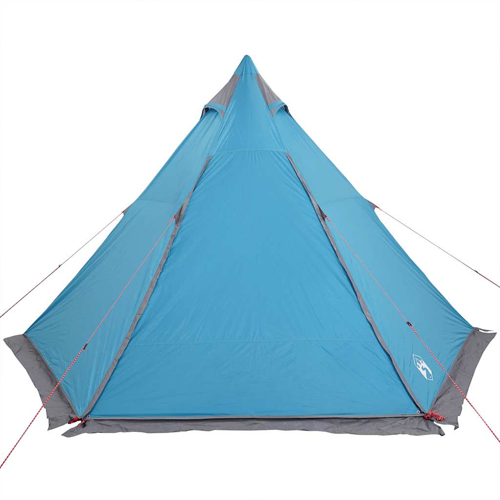 Familietelt Tipi For 6 Personer Blå Vanntett