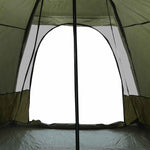Familietelt For Camping 6 Personer Brun Vanntett