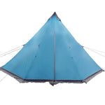 Familietelt Tipi For 6 Personer Blå Vanntett