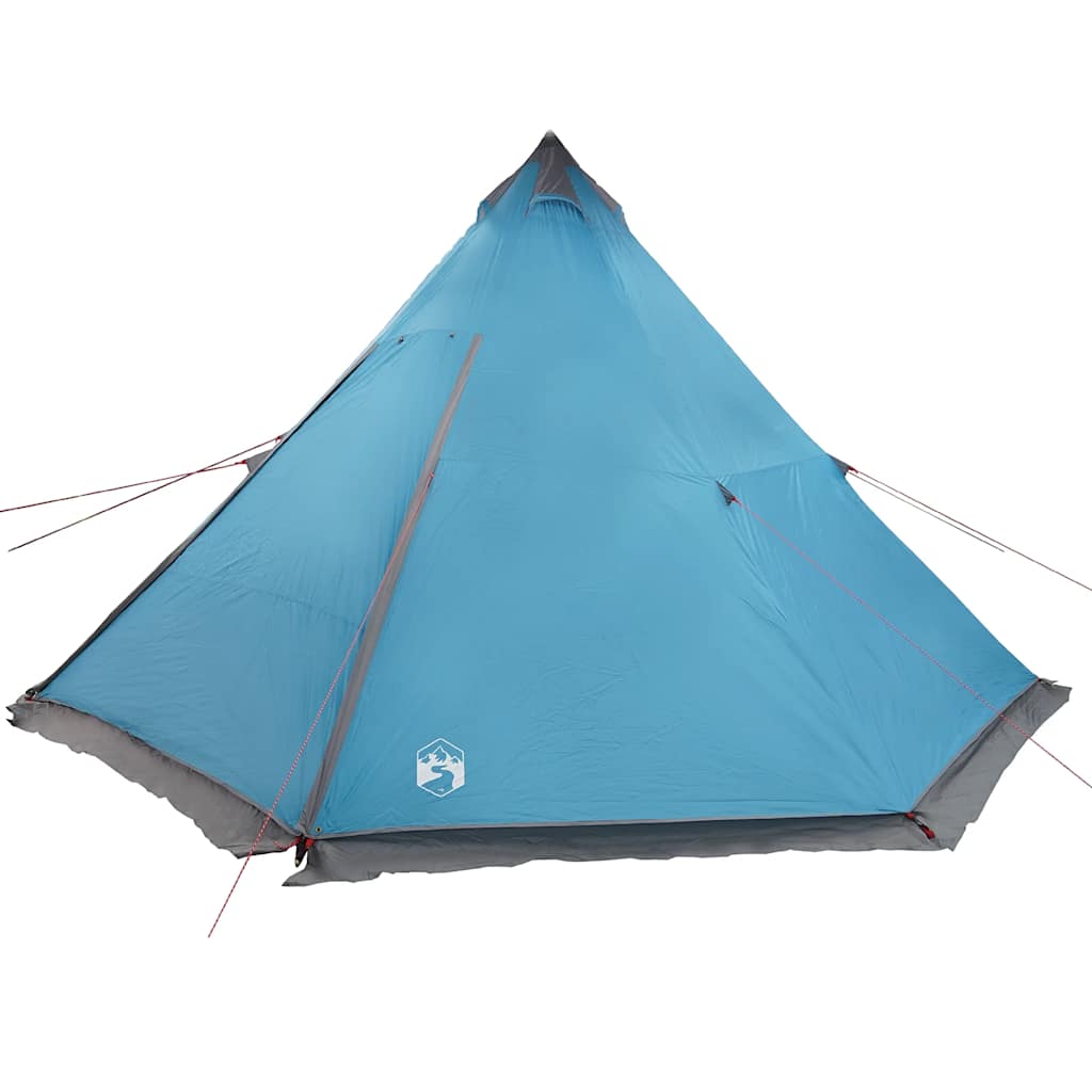 Familietelt Tipi For 6 Personer Blå Vanntett