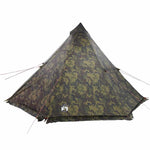 Familietelt Tipi For 6 Personer Kamuflasje Vanntett