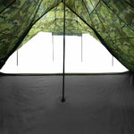 Familietelt Tipi For 6 Personer Kamuflasje Vanntett
