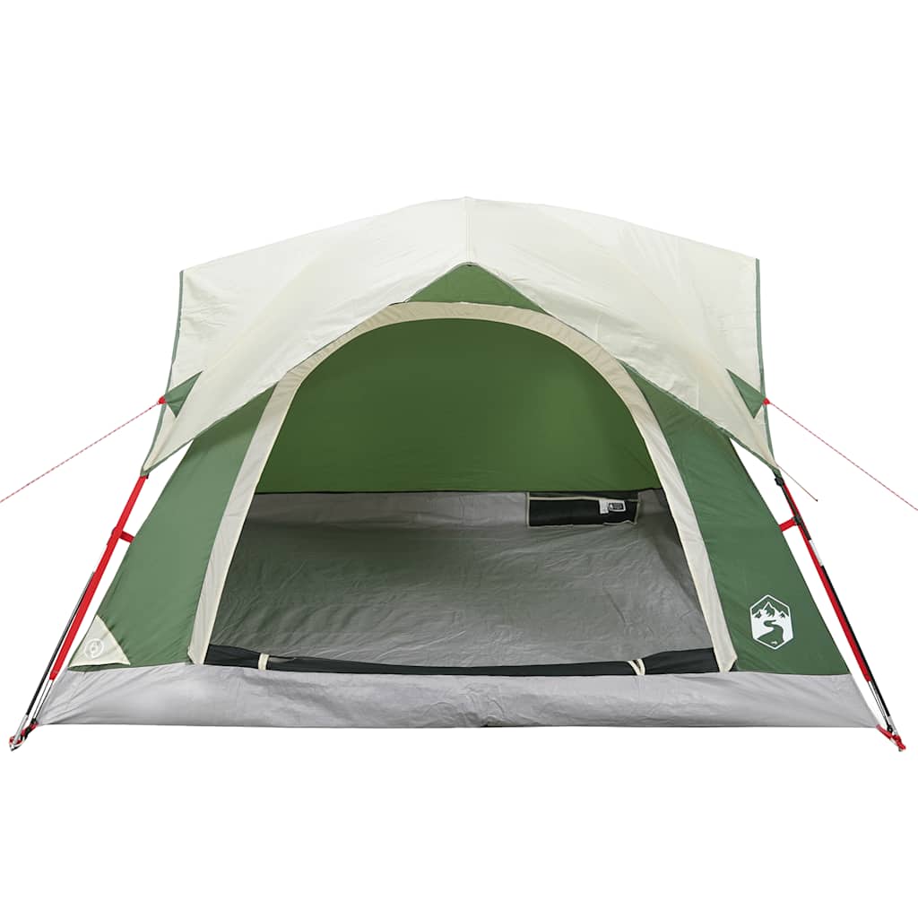 Campingtelt 4 Personer Grønn Vanntett