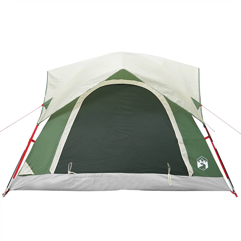 Campingtelt 4 Personer Grønn Vanntett