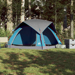 Campingtelt 4 Personer Blå Vanntett