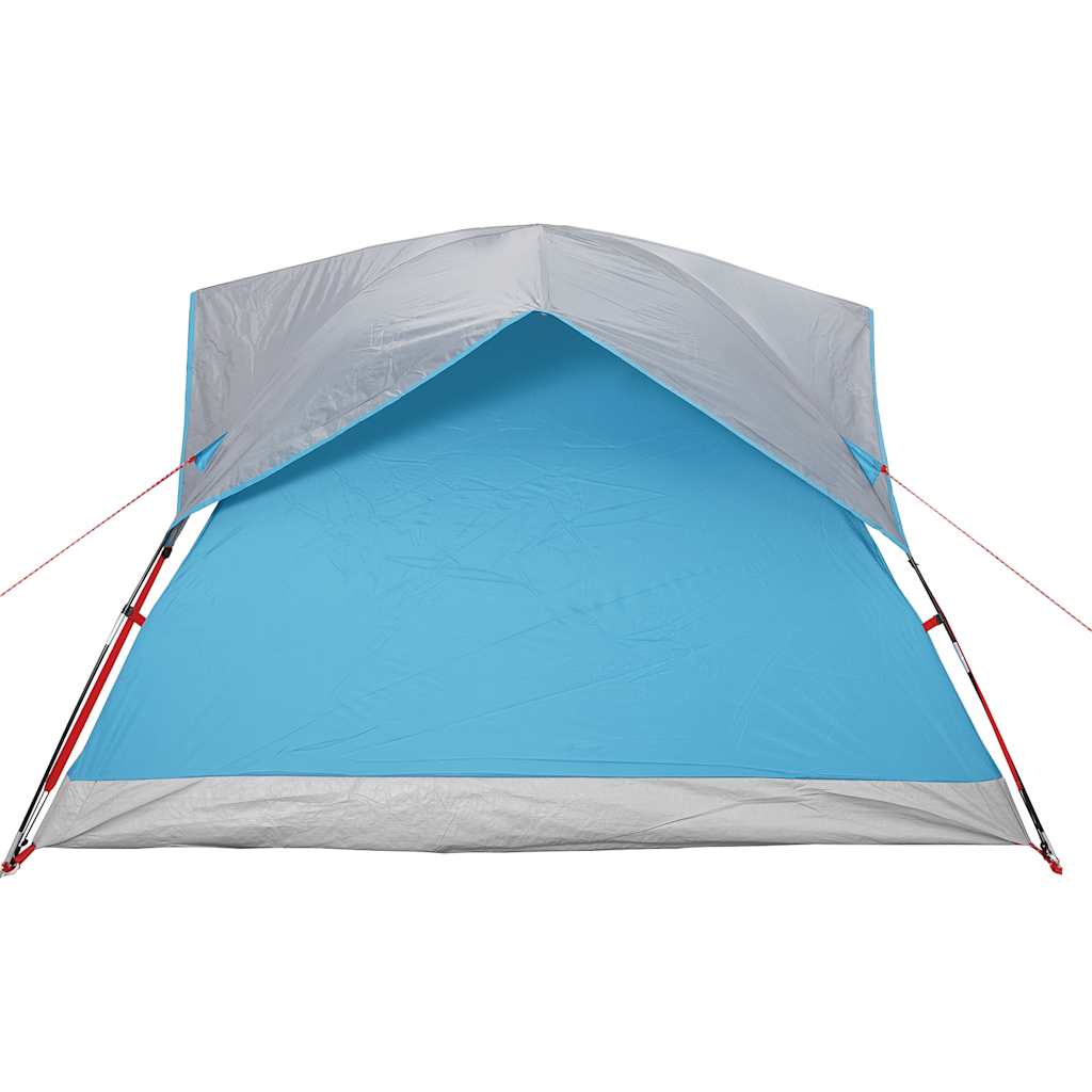 Campingtelt 4 Personer Blå Vanntett