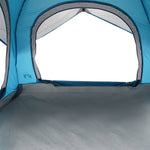 Campingtelt 4 Personer Blå Vanntett