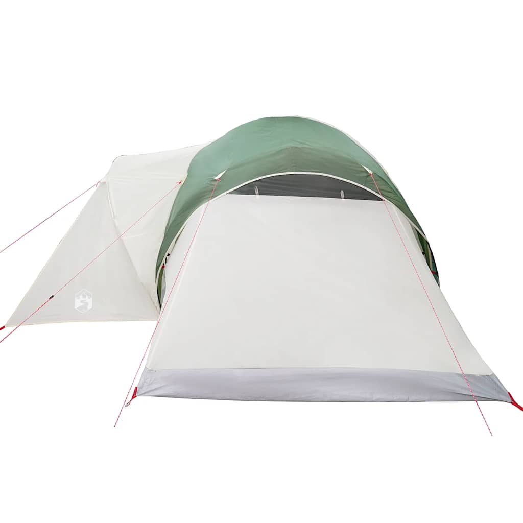 Kuppeltelt For Camping 6 Personer Grønn Vanntett