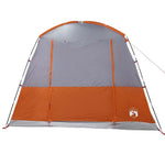Biltelt 4 Personer Grå Og Oransje Vanntett