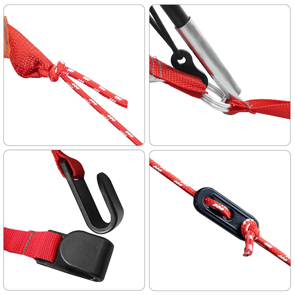 Biltelt 4 Personer Grønn Vanntett