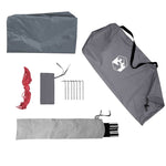 Biltelt Grå Og Oransje Vanntett