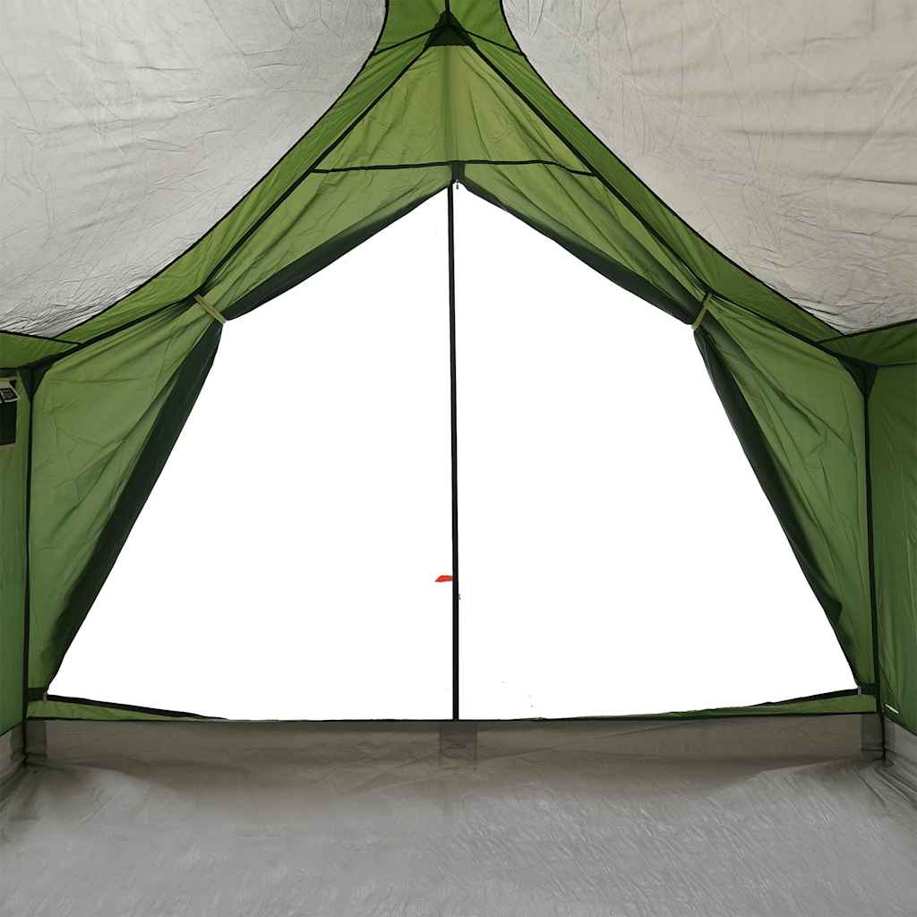 Campingtelt 5 Personer Grønn Vanntett