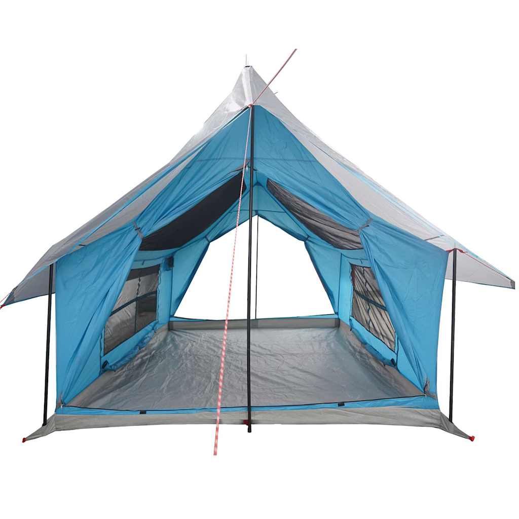 Campingtelt 5 Personer Blå Vanntett