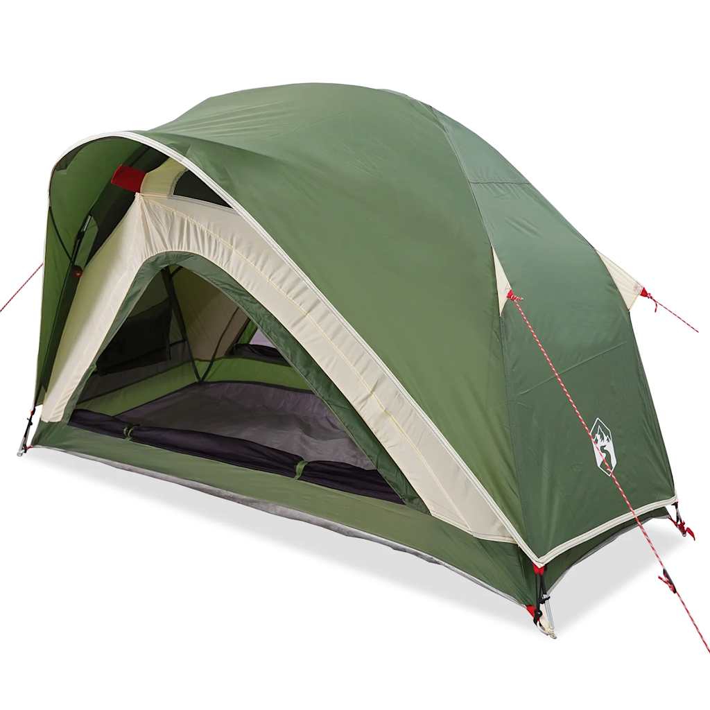 Campingtelt 1 Person Grønn Vanntett