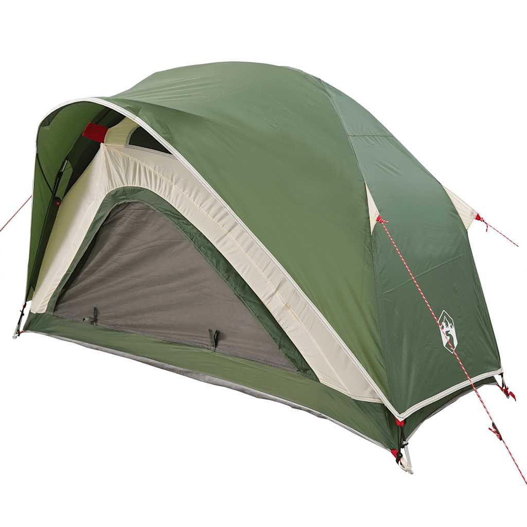 Campingtelt 1 Person Grønn Vanntett