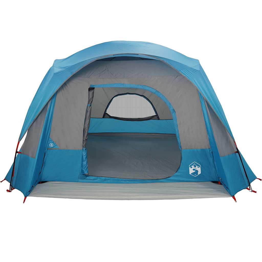 Campingtelt 6 Personer Blå Vanntett