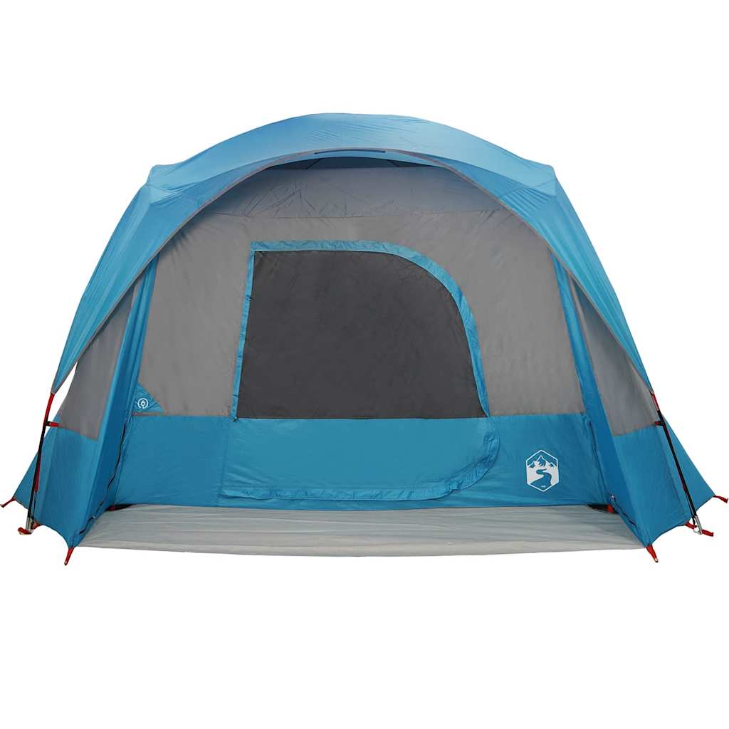 Campingtelt 6 Personer Blå Vanntett