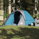 Campingtelt 4 Personer Blå Vanntett
