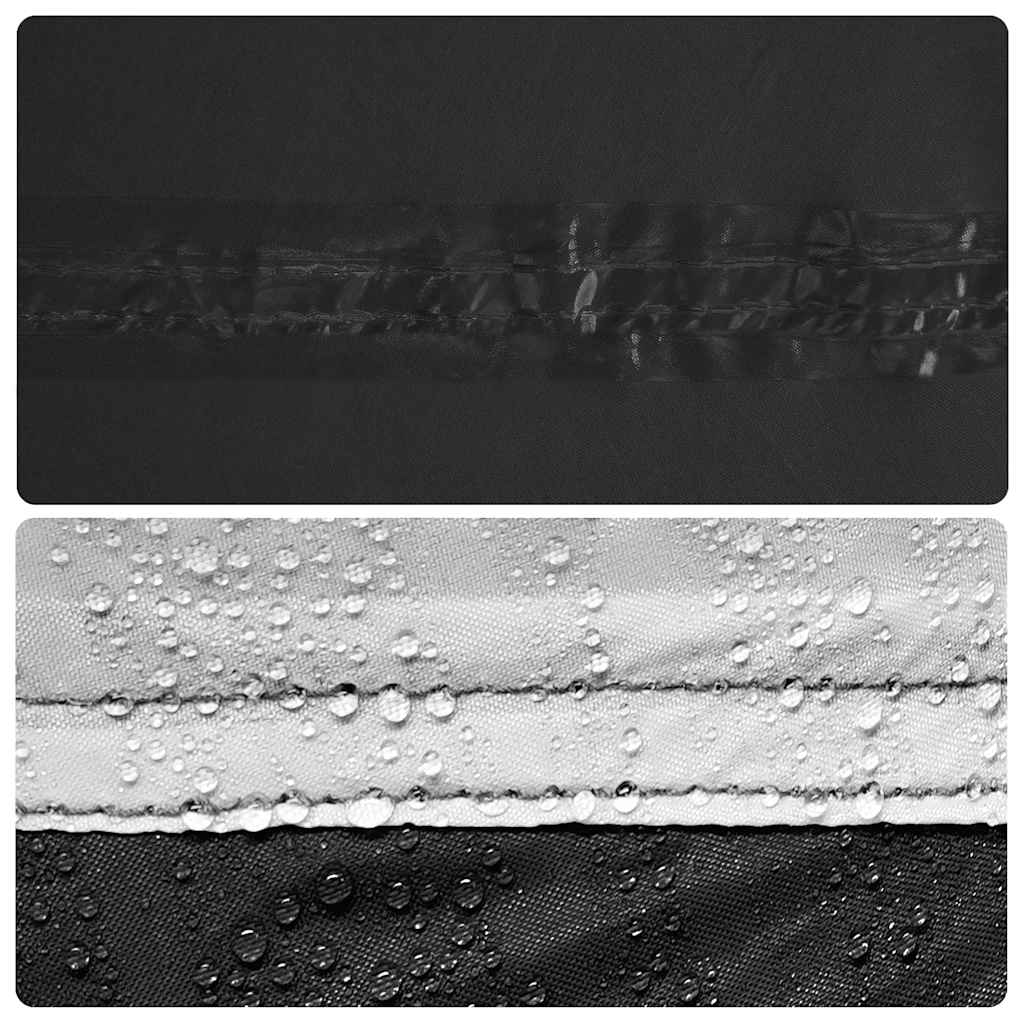 Familietelt Hytte 6 Personer Hvit Blendingsstoff Vanntett