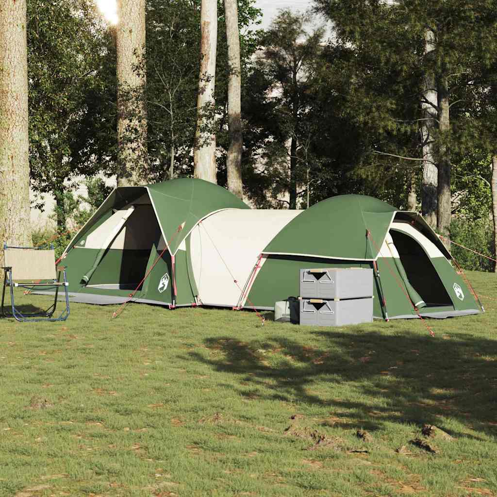 Campingtelt 5 Personer Grønn Vanntett