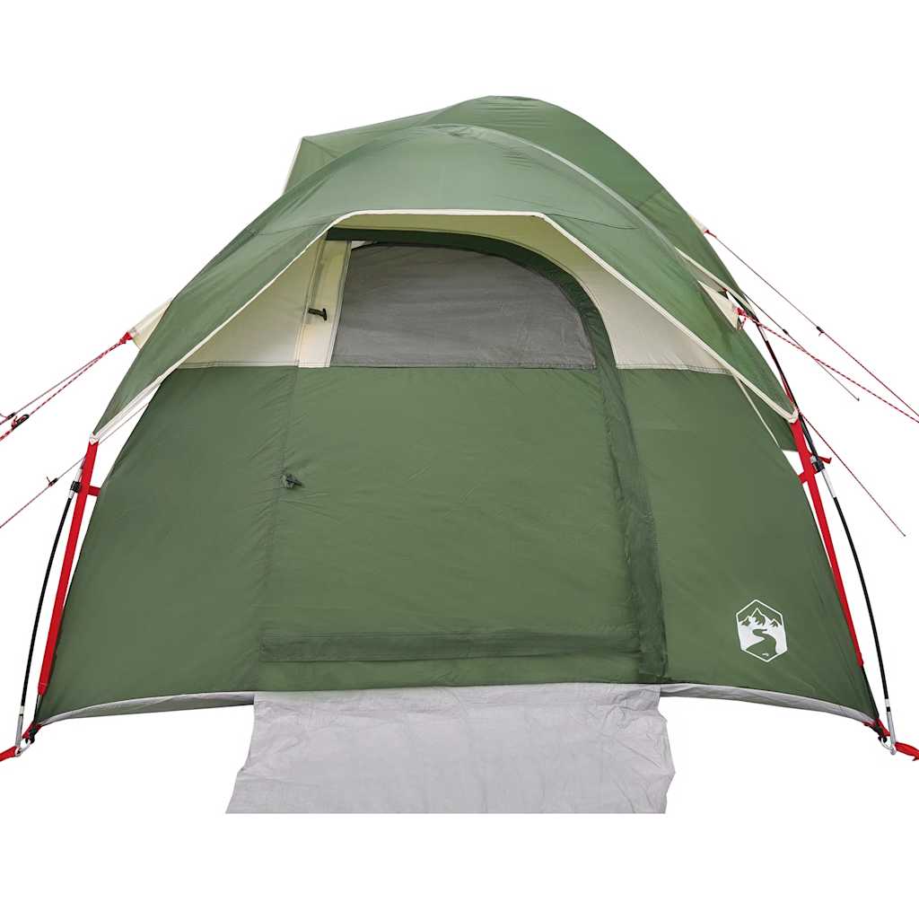 Campingtelt 5 Personer Grønn Vanntett