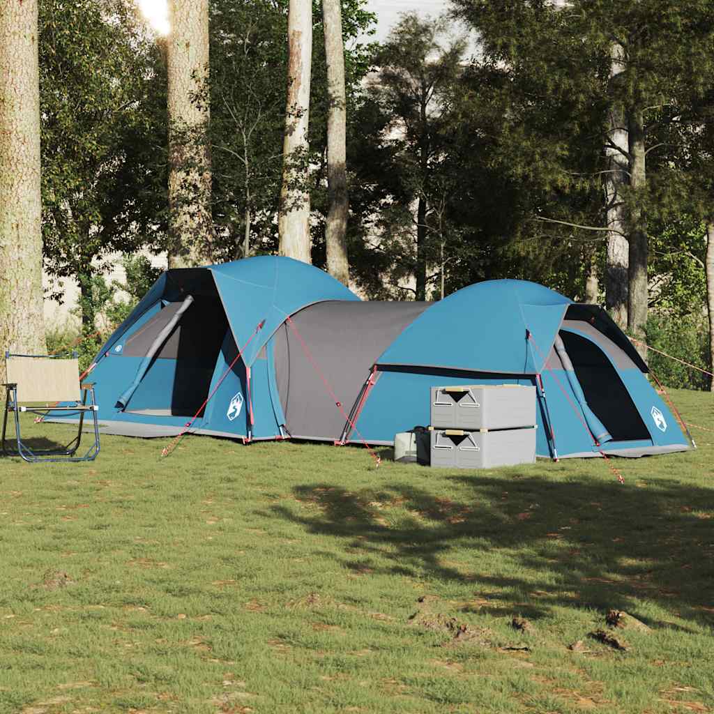 Campingtelt 5 Personer Blå Vanntett