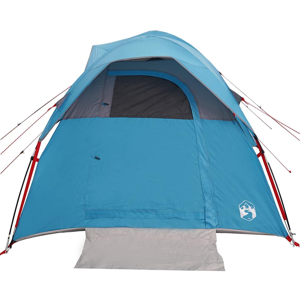 Campingtelt 5 Personer Blå Vanntett