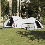 Campingtelt For 5 Personer Hvit Blendingsstoff Vanntett