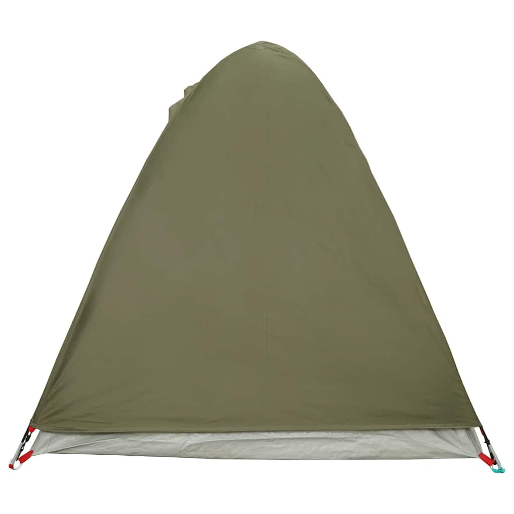 Kuppeltelt For Camping 2 Personer Olivengrønn Vanntett