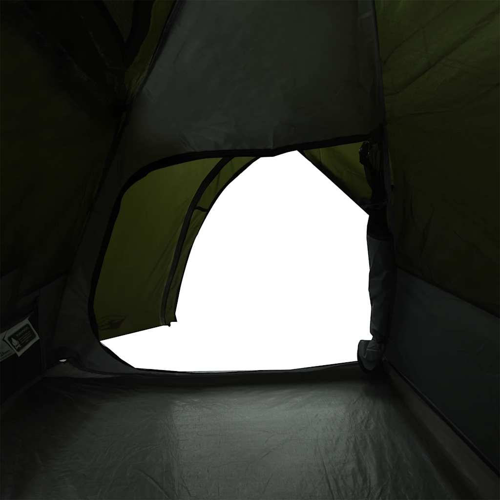 Kuppeltelt For Camping 2 Personer Olivengrønn Vanntett