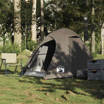 Kuppeltelt For Camping 2 Personer Brun Vanntett