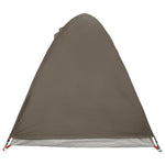 Kuppeltelt For Camping 2 Personer Brun Vanntett