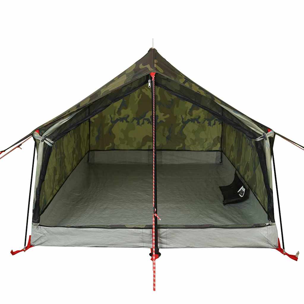 Campingtelt 2 Personer Kamuflasje Vanntett