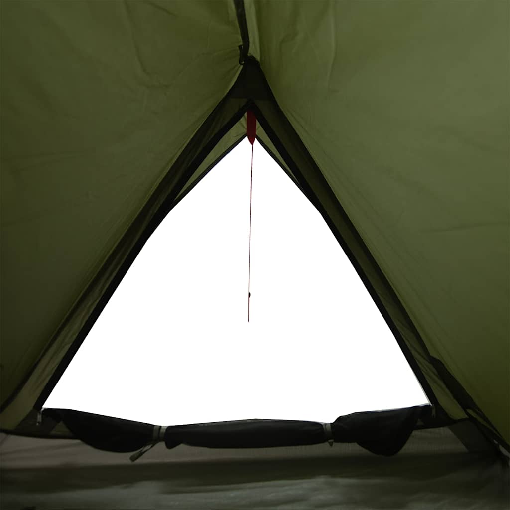 Campingtelt 2 Personer Olivengrønn Vanntett