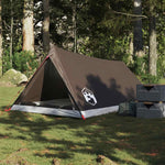 Campingtelt 2 Personer Brun Vanntett
