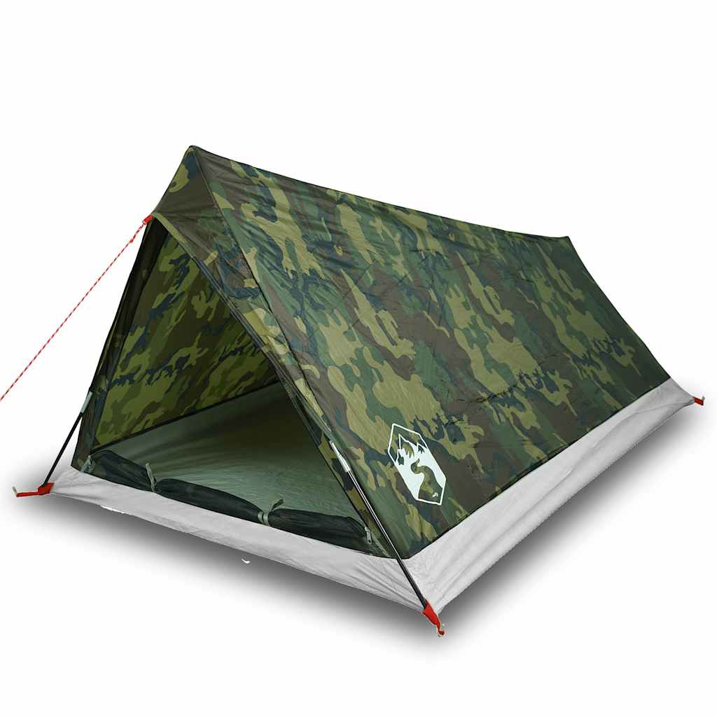 Campingtelt 2 Personer Kamuflasje Vanntett