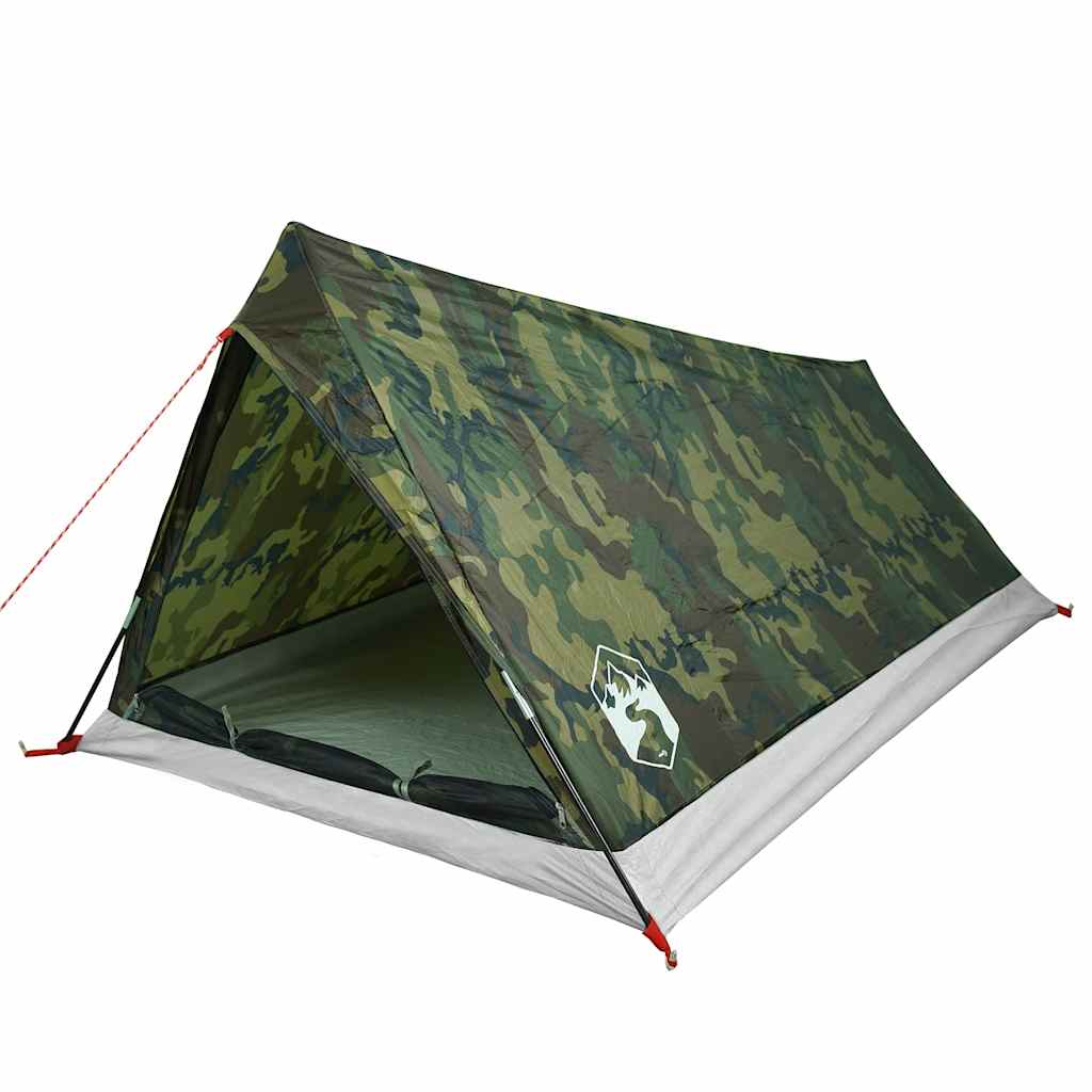 Campingtelt 2 Personer Kamuflasje Vanntett