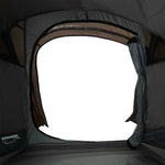 Tunneltelt For Camping 3 Personer Brun Vanntett