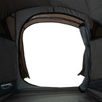 Tunneltelt For Camping 2 Personer Brun Vanntett