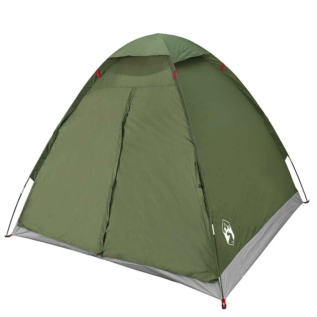 Kuppeltelt For Camping 2 Personer Olivengrønn Vanntett