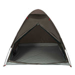 Kuppeltelt For Camping 2 Personer Brun Vanntett