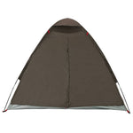 Kuppeltelt For Camping 2 Personer Brun Vanntett