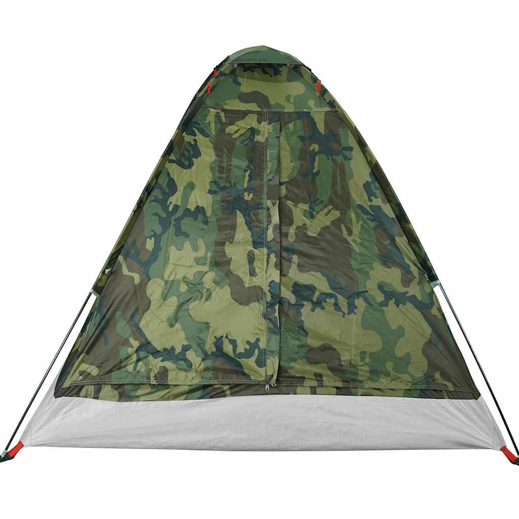 Kuppeltelt For Camping 2 Personer Kamuflasje Vanntett