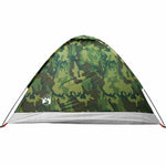 Kuppeltelt For Camping 2 Personer Kamuflasje Vanntett