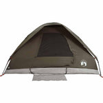 Kuppeltelt For Camping 2 Personer Brun Vanntett