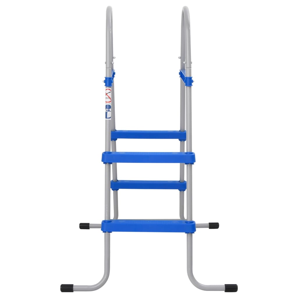 Bassengstige For Frittstående Basseng 84 Cm Stål Og Plast