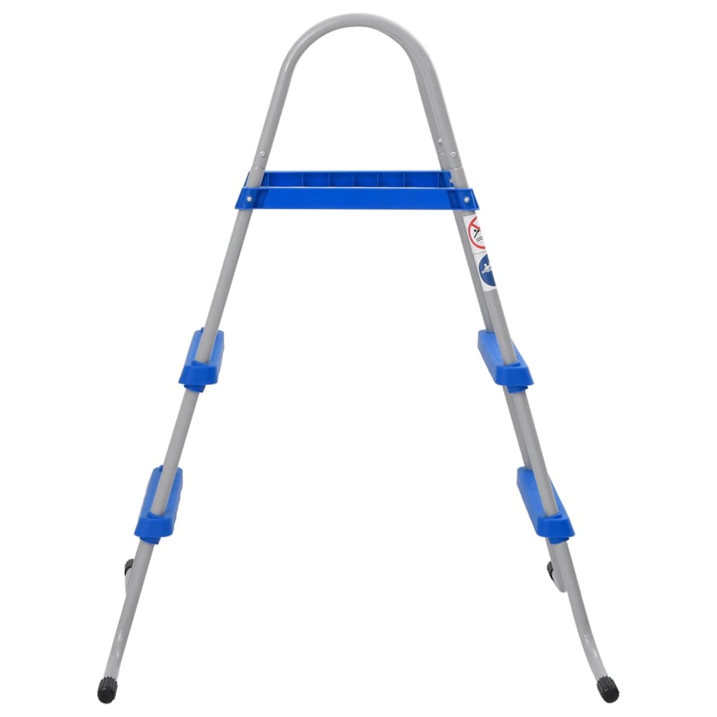 Bassengstige For Frittstående Basseng 84 Cm Stål Og Plast